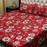 3D CRYSTAL COTTON BEDSHEET